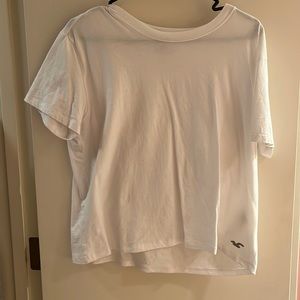 Womens white Hollister shirt